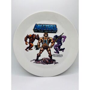 Masters Of The Universe 1983 Melamine Small Plate Deka He-Man Skeletor Beastman